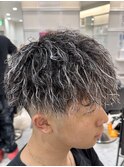 ツイスト/ツイスパ/ホワイトメッシュ/ハイライト