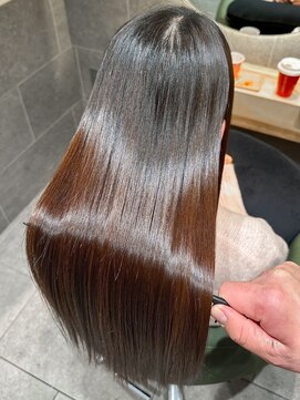 セントラル 三宮店(central) 【美髪再生】イメチェン美髪ストレート髪質改善美髪カラー