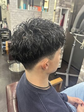 ヘアーメイク ロージー 北18条店(HAIR MAKE ROSY) ツイストスパイラルパーマツーブロックツイストパーマ