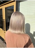 ホワイトシルバー ハイトーン ブリーチ