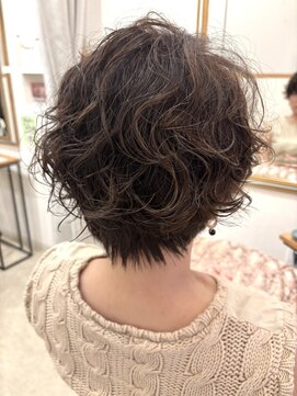 リンド(Lindo) 乾かすだけ♪パーマショート