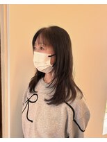 ソレ 森田店(SOLE.)&nbsp;顔周りを包み込む可愛いレイヤーカット