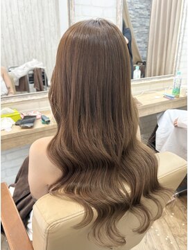 ラピス 新宿(Lapis) 【Lapis新宿】透け感ブラウンベージュ