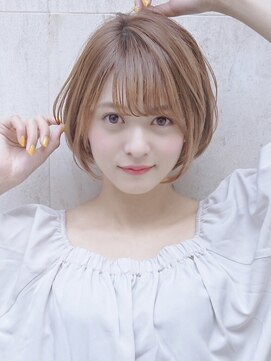 モナン 渋谷(Monan) ショートボブ ショートカット マッシュショート 前髪あり