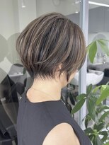 hair salon Heir【4月19日NEW OPEN（予定）】&nbsp;くびれショート40代50代グレイカラー白髪染め白髪ぼかし