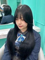 ビービー(BeB)&nbsp;【新垣】髪質改善トリートメント×暗髪ロング