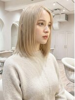 ティファ 大宮(Tiffa) 大人ガーリー×ブリーチ。似合わせカットで叶える最旬透明感