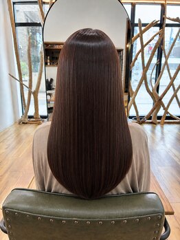 ラグヘアーワークス(LAG HAIR WORKS)の写真/【ZIP!で紹介された髪質改善メニュー！】sins髪質改善酸熱トリートメント