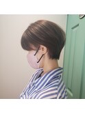 【コンパクトショート】×【ハイライト】×【イヤリングカラー】