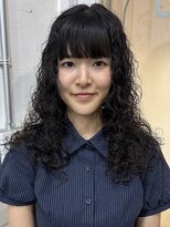 サル(saru)&nbsp;ふわふわスパイラルパーマ