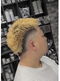金髪×バーストフェード
