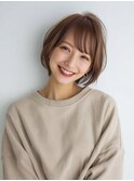 ミルクティーブロンド/ダークブルー/デジタルパーマ/阿佐ヶ谷