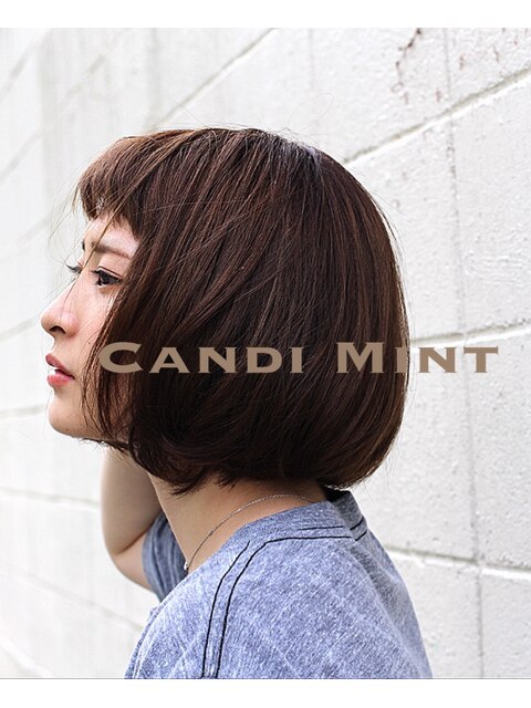 眉上バング＆ボブ【CandiMint/国分寺】