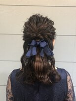 キャンバス バイ ネオリーブ 横浜西口(Canvas by neo.)&nbsp;お上品に女性らしい大人ハーフアップ＊