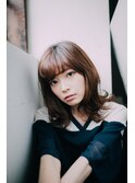 重ためバングのワンカールミディ
