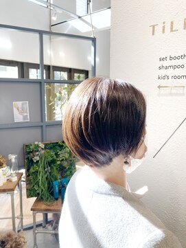 ティルヘアー(TiLL HAIR) ちょこっとボブ 伸ばしかけヘア 丸みヘア