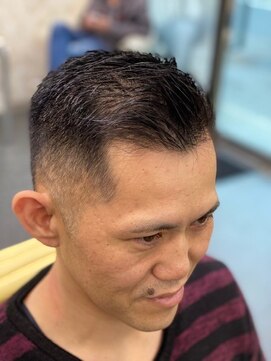 ヘアーサロンゴトウ ミディアムフェード