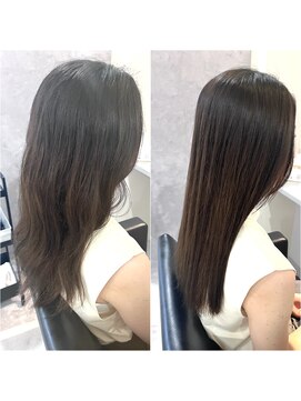 アイディール 心斎橋店(:ideal) 20代30代☆黒染＆ブリーチ＆矯正履歴有ダメージ毛でもOK酸性矯正