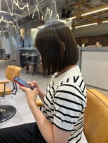 マッシュ チャヤマチ(MASHU chayamachi)&nbsp;カットラインにこだわったボブ