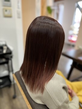 オダンゴヘアー(odango hair) グラデーションカラー