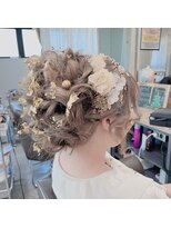 ヴィヴァン(Vivant)&nbsp;【Vivant】2024成人式　着物ヘアセット・振袖《円城寺》