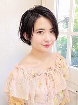 ハウスアンドヘアーワークス(House&Hair works)&nbsp;前髪長め大人小顔ショート30代40代50代　藤沢