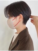 【morio原宿】ハンサムショート前髪なし　かっこいいショート