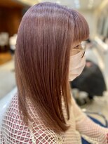 フリップビーアヴェダ(FLIP B AVEDA)&nbsp;本八幡×艶髪×透明感カラー×セミロング