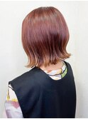 【Reir下北沢】*くびれ外ハネボブ+オレンジ×ラズベリー*