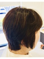 ヘアーカルチャー おゆみ野店(HAIR CULTURE) スタイリングショートミディアムストレートナチュラルブラウン