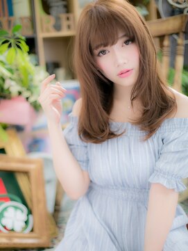 カバーヘア ブリス 志木南口駅前店(COVER HAIR bliss) 姫カットも◎くせ毛風小顔ショコラベージュc5志木20代30代40代