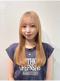 【zest中野/北村星楽】髪質改善＋ミルクティーベージュ