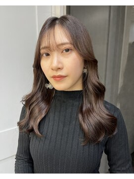 ロンドアヴァントゥス 池袋(Lond aventus) 韓国レイヤー/韓国風/ボブ/髪質改善/黒髪/ブリーチなし〔池袋〕