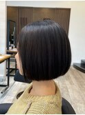 髪質改善トリートメントミルクティーベージュカラーくびれヘア