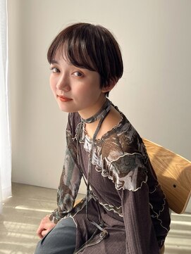 シスタ(SISTA) ショートカット/大人ショート/ベージュカラー/オージュア