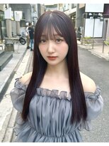 ラグーン 原宿 表参道(LAGOON)&nbsp;【HIROFUMI】髪質改善ストレート×美髪ピンクブラウン