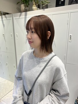シュク 高円寺(SYUK) kanna【 高円寺 中野 】ボブ/顔周りカット/後れ毛/サイドバング