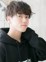 メンズヘア ビーセカンド 草加店(MENS HAIR B-2)&nbsp;20代30代ニュアンスデザインフェザーマッシュX草加