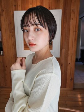 ガーランド (Garland) 小顔マニッシュショートレイヤー/オージュアカラー