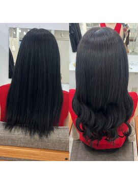 ハイエクステンション 京都駅前店(Hi-Extension) 黒髪ロング@dresser____153