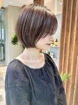 ビュートリアム 南青山(BEAUTRIUM)&nbsp;大人長めショートボブショートヘア前下がり30代40代50代表参道