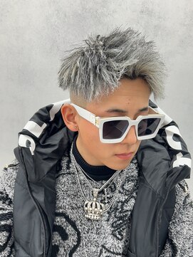 ルースト 西院店(ROOST) パイルツイスト×ホワイトハイライト