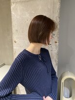 カート バイ デコ(Kurt by DECO)&nbsp;【小倉修也　ブラウンボブ×縮毛矯正】