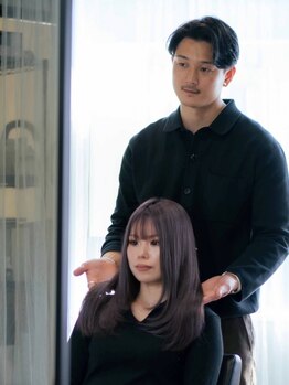 ソルヘアー(Sol.hair)の写真/《デザインカラー》《髪質改善》に特化した《Sol.hair》で理想のスタイルを実現【京阪守口市駅】