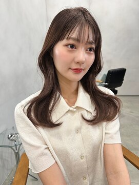 アウラ 近鉄八尾駅前店(Aura) レイヤーカット×イルミナカラー×UPTOGLOSS髪質改善  近鉄八尾