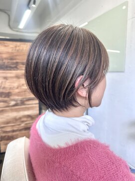 ルアン 上通り(ruen) 熊本ショート　白髪手術　ハイライト　熊本上通り　髪質改善