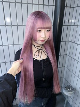 ザ オーダー(THE ORDER) ホワイトピンク 寒色系ピンクカラー ブリーチ2回～