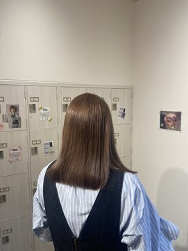 パプスドコワフュール 甲子園口店(Pap's de coiffeur) 透明感抜群ベージュカラー