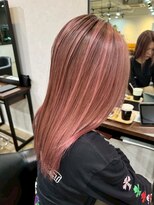メリー オオサカ(Merly Osaka)&nbsp;pink beige balayage