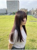 レイヤースタイル　カラーピンクバイオレット